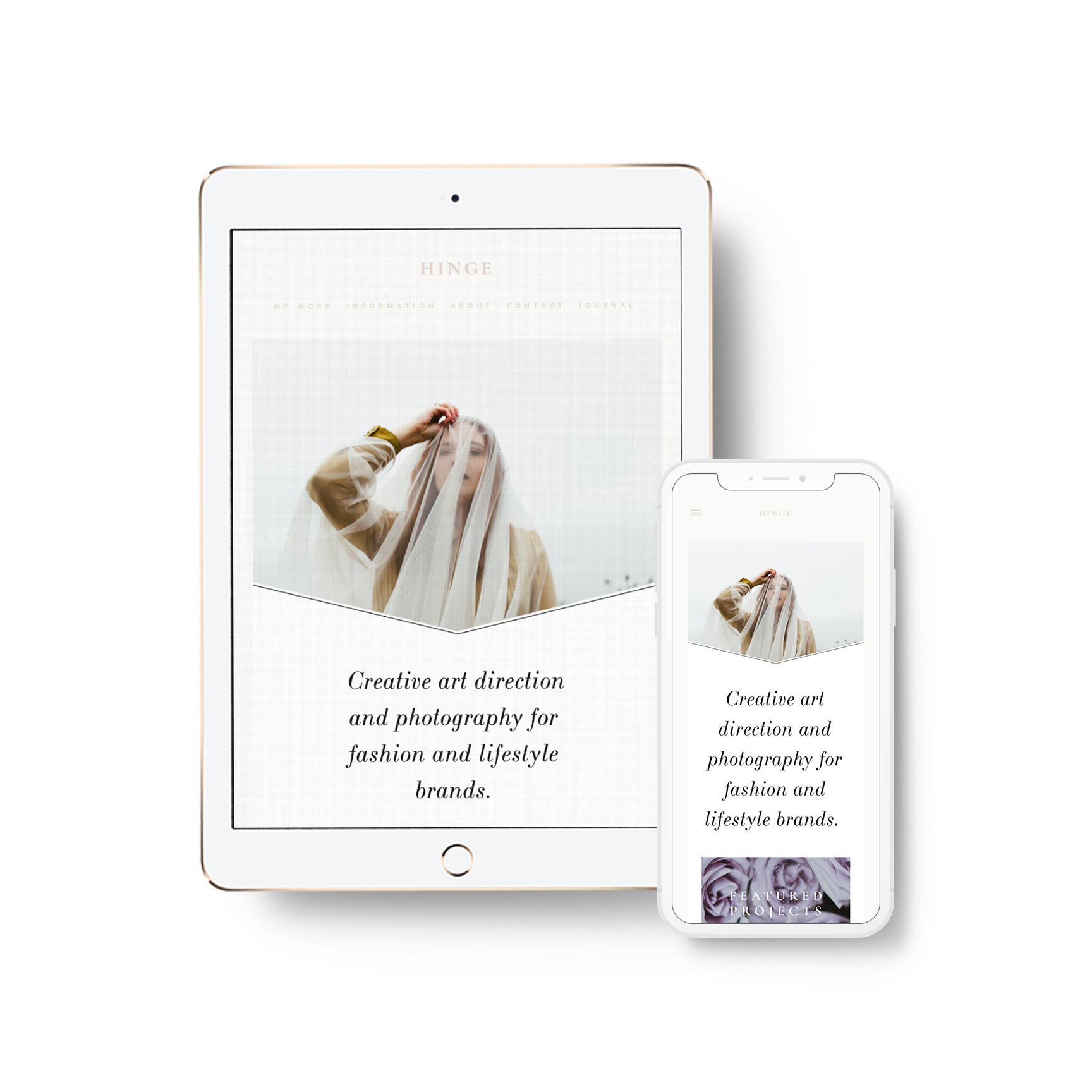 Hinge Squarespace Design Kit