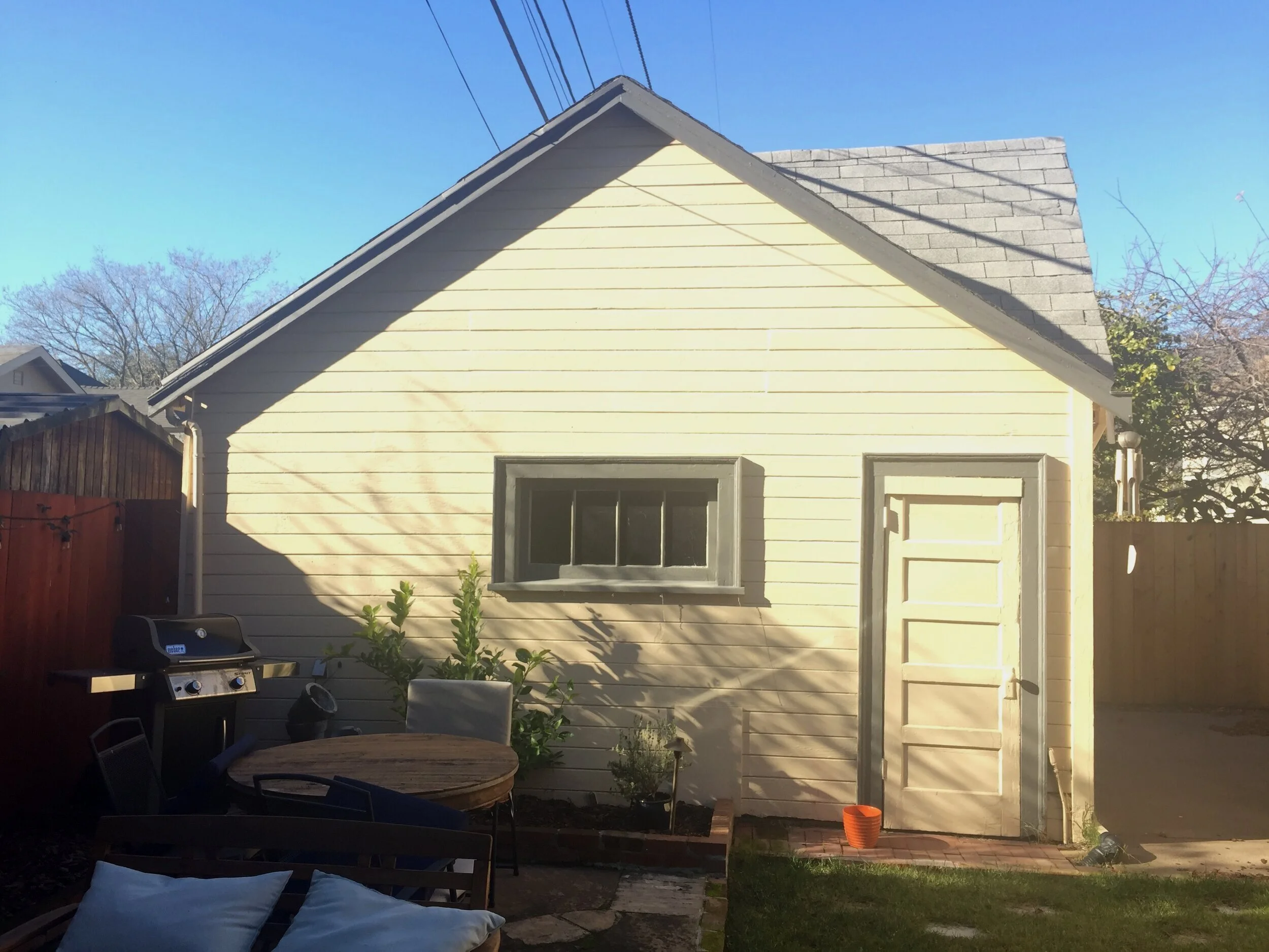 EXISTING GARAGE - BEFORE