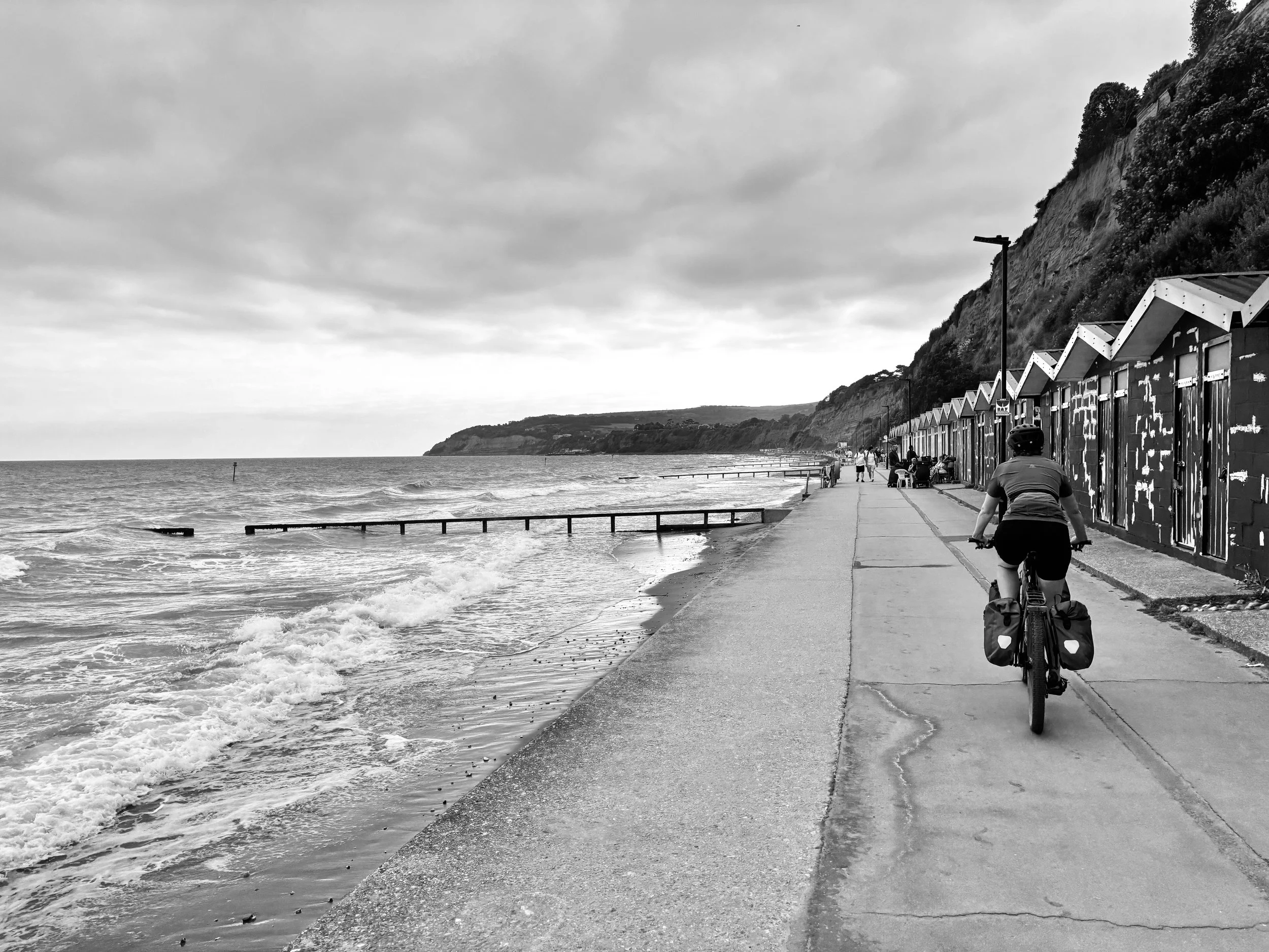 Sandown - prachtige kustlijn