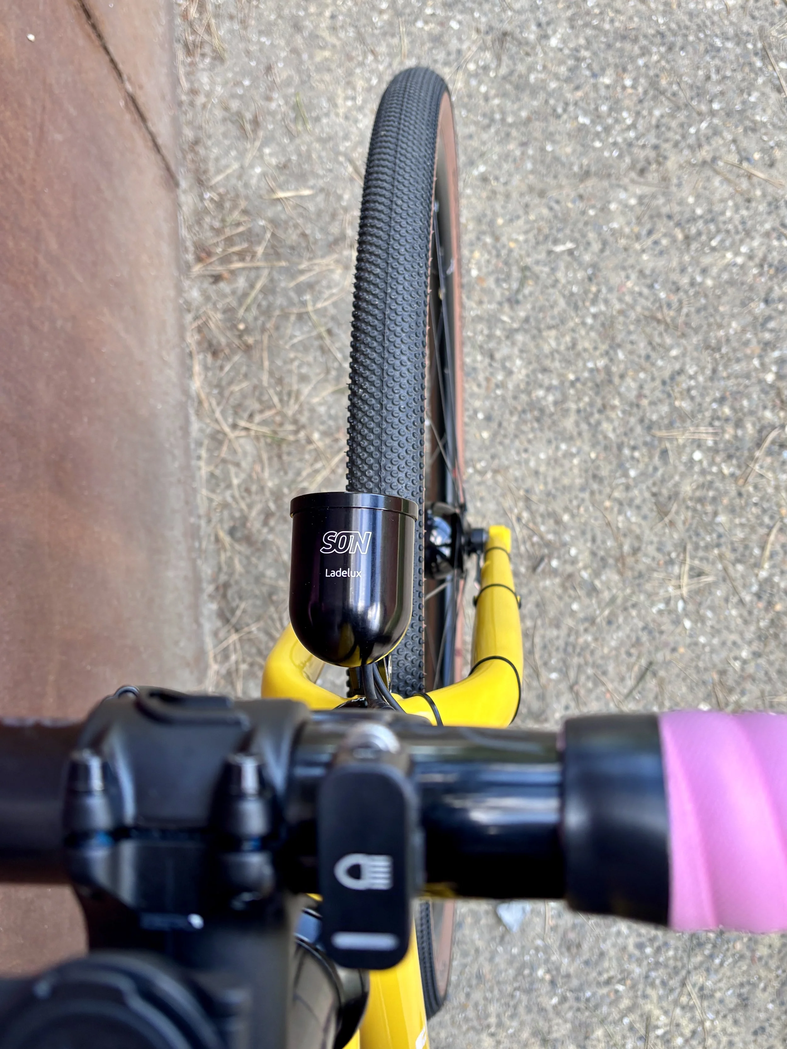 Son Ladelux op een Stiep