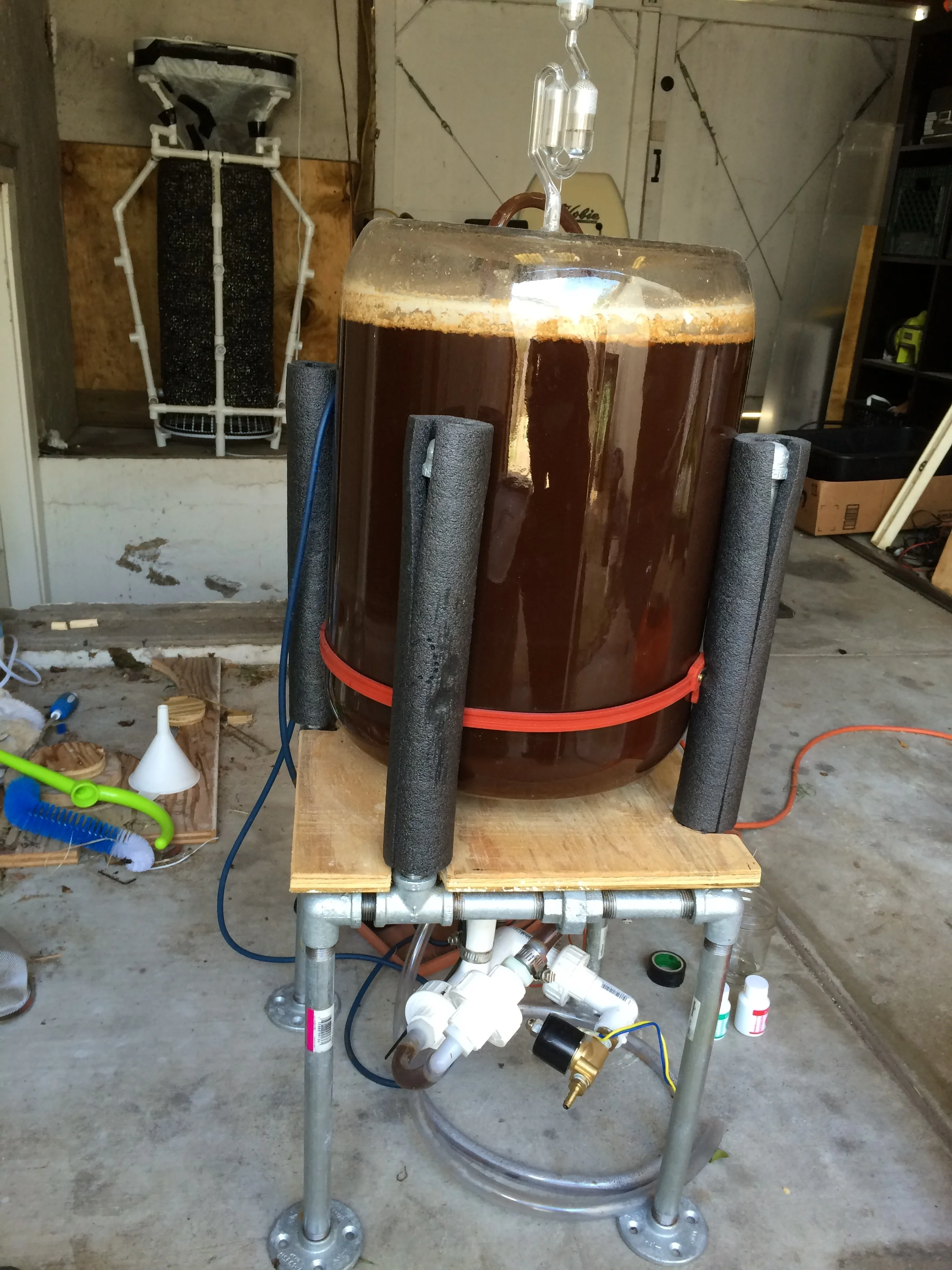 With the addition of an electric heater belt, the culture was off and running!