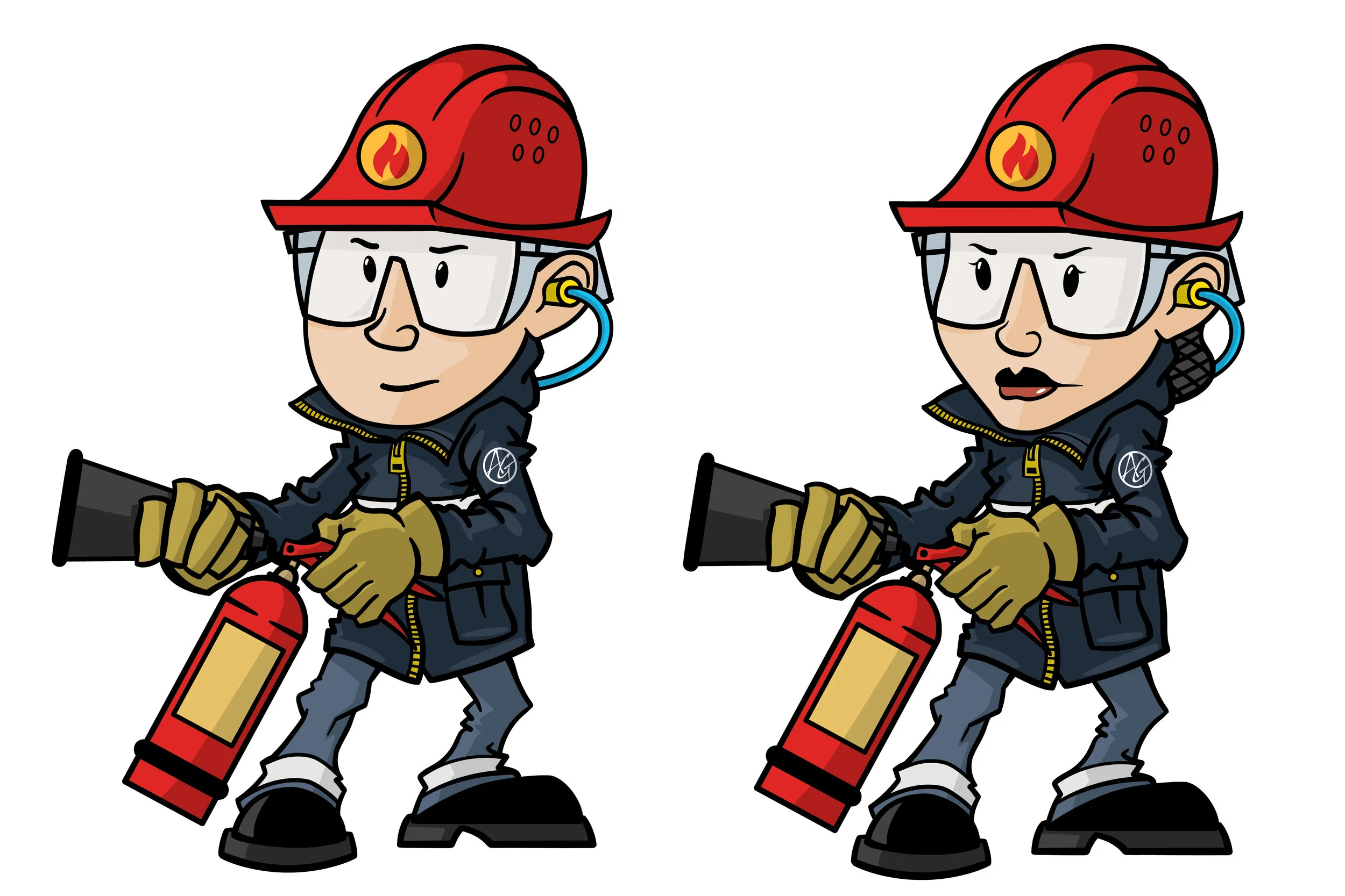 Mr and Mrs BSafe - Fire Safety