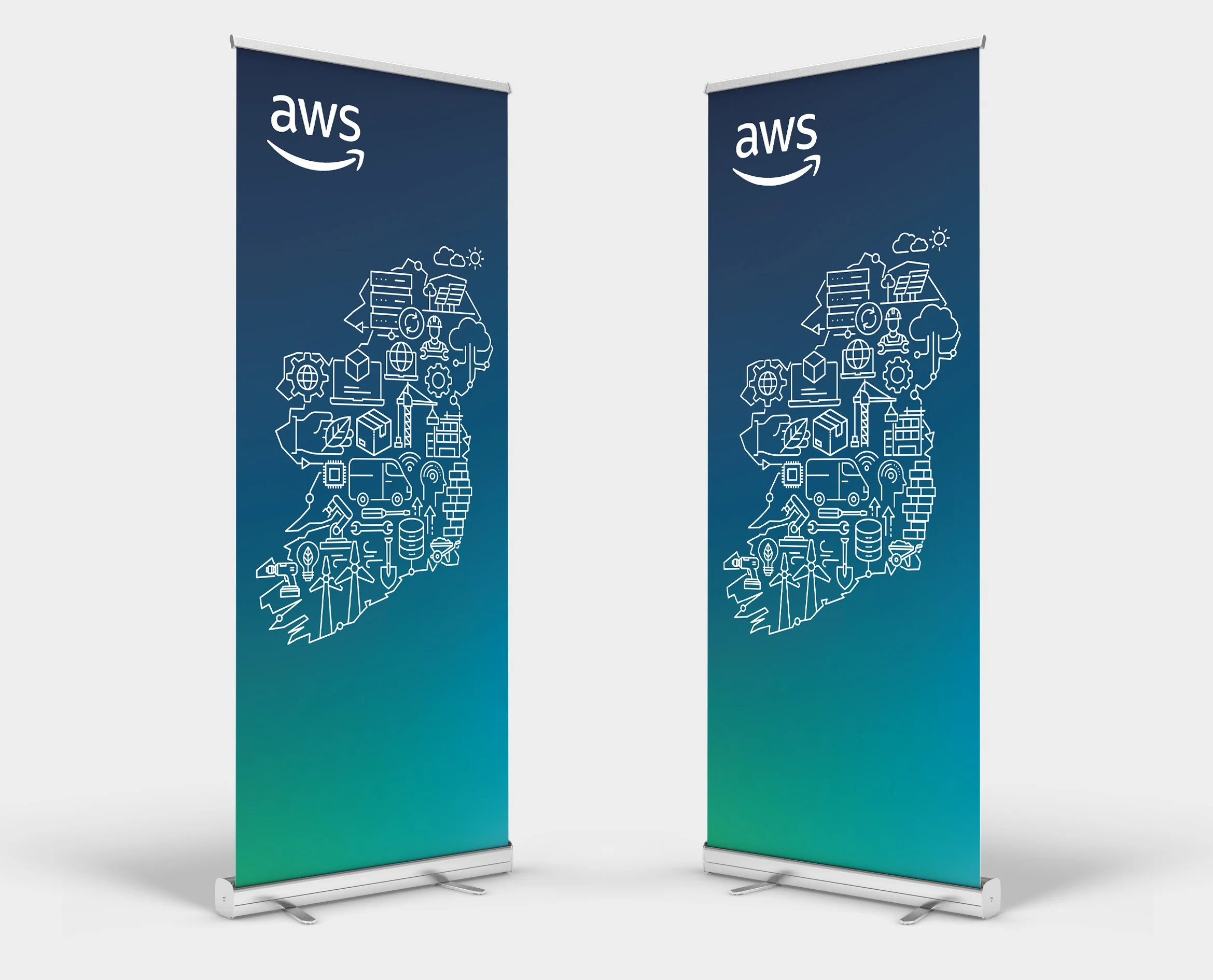 AWS Indecon Report 2023 - Launch Event Pull Ups