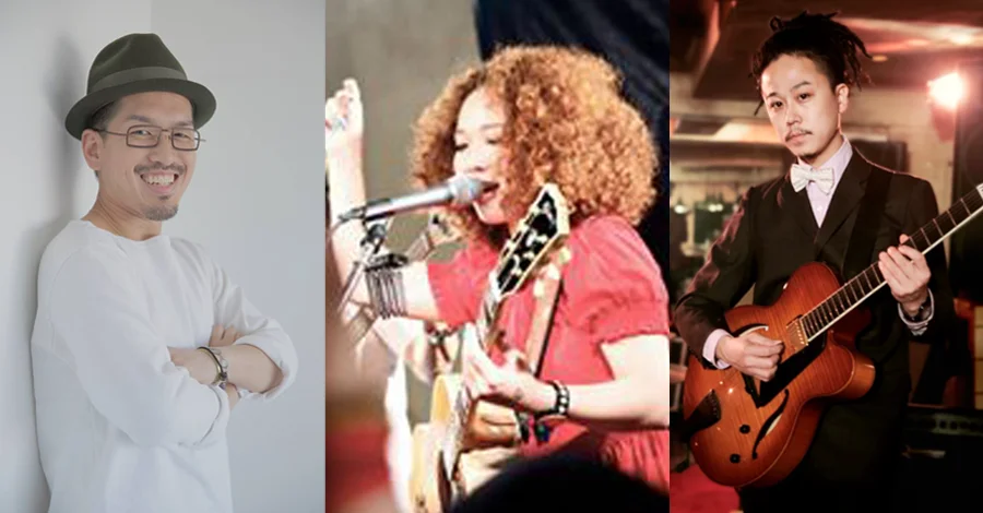 Hanah Spring with Luz (from Unlimited tone) and TAKU (from韻シスト), acoustic soul party