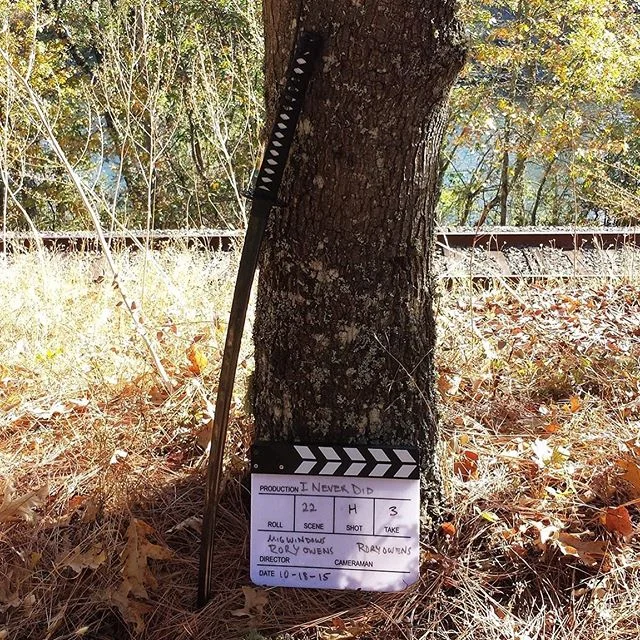 A few days late, but WOW, we shot the sword fight scene for “I Never Did” almost exactly 4 years ago. At the time, it was one of the most challenging things we had ever shot. Editing it proved a challenge as well, but we’re pretty e