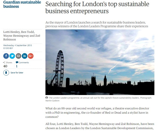 The Guardian Sustainable Business