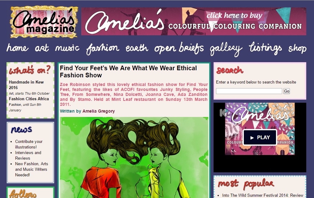 Amelia's Magazine