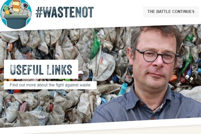 Hugh's #WasteNot Website