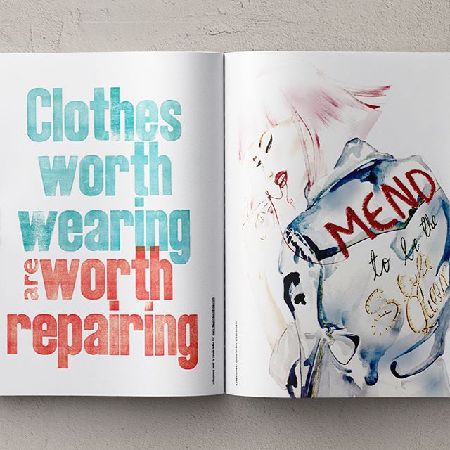 I may be biased but I love this print that @yates.makes designed &amp; made for our crowdfund earlier this year &amp; it feels like a good message to share during #makesmthngweek. It was inspired by the &lsquo;shoes worth wearing are worth repairing&