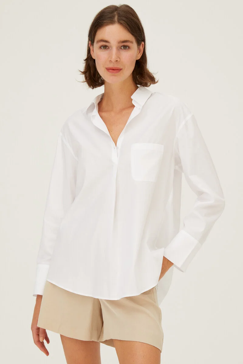 Ari Popover Shirt — HARSHMAN