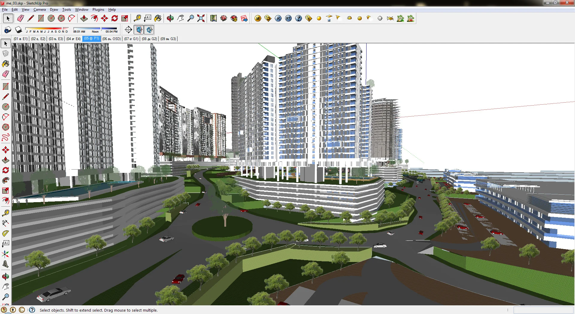 Created sketchup model from cad drawing