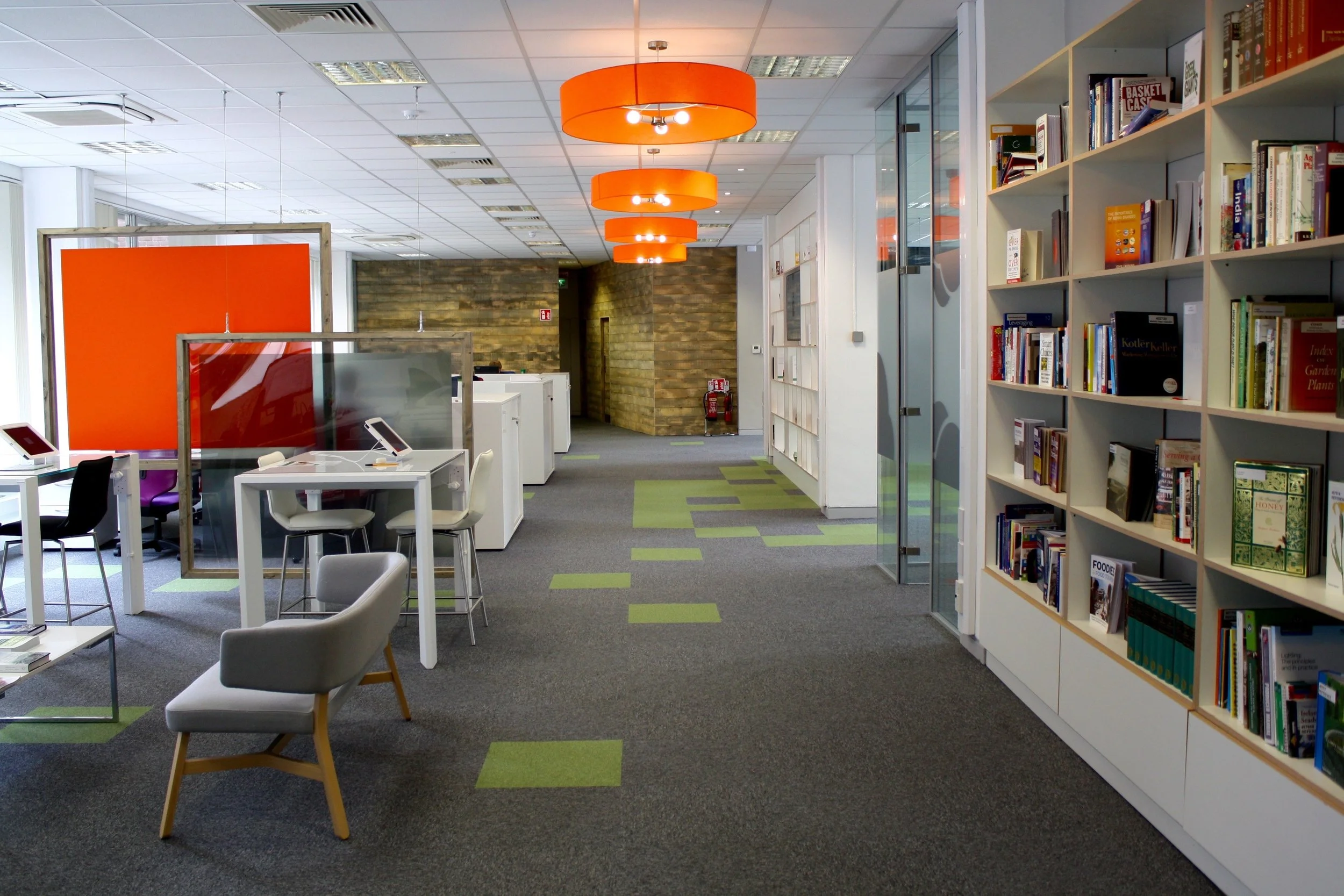 The new ground floor environment (7,000 sq ft) incorporates - Interactive Gathering Space | Living Room | Viewing Facilities | Workshop Zones | Idea Rooms | Library & Learning Areas.
