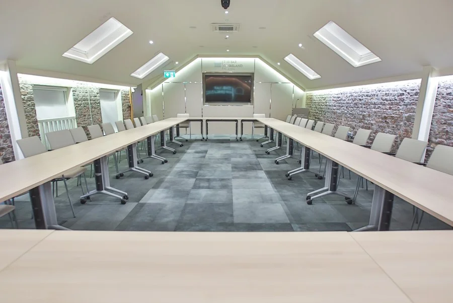 The refurbishment & fit-out included the construction of a new independent structural floor serving as both a fire break and acoustic layer between the ground & new 1st floor.