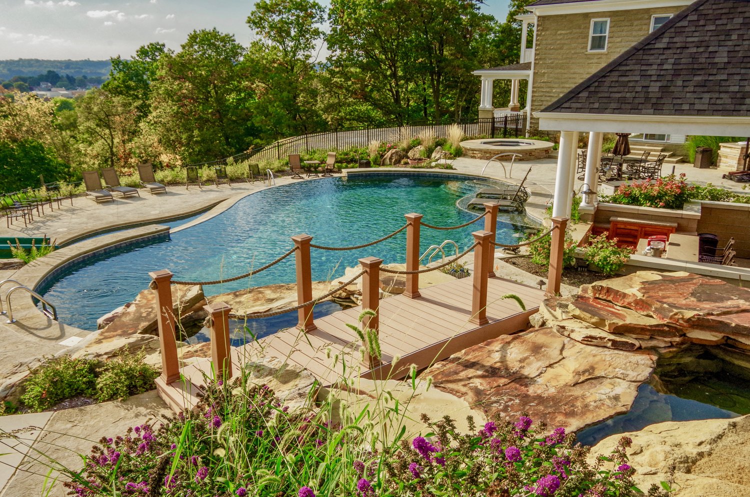 The Blackwood Group Swimming pool Project in Beaver Valley, PA