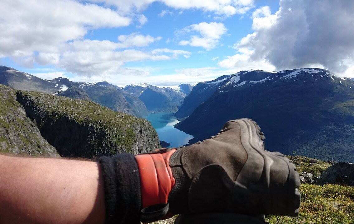 Velfortent pause etter tungt steinarbeid
