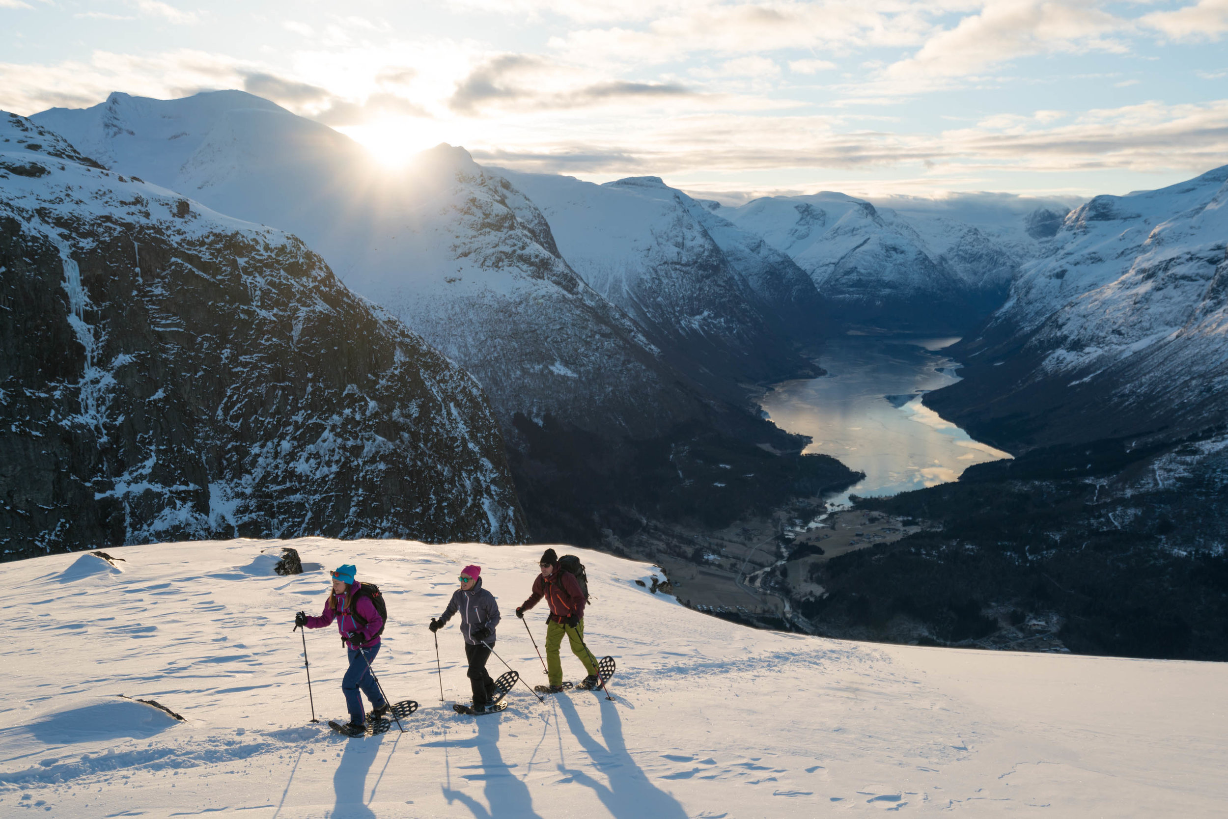  Trugetur på Hoven. Foto: Bård Basberg/Loen Skylift 