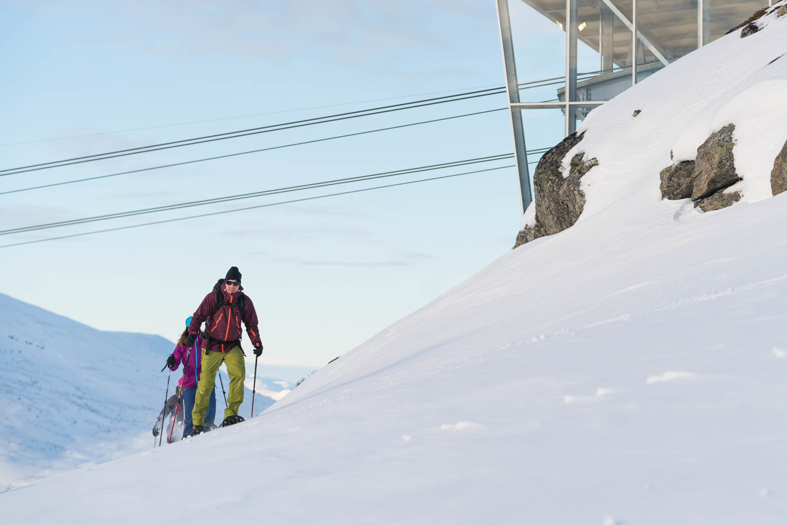  Trugetur på Hoven. Foto: Bård Basberg/Loen Skylift 