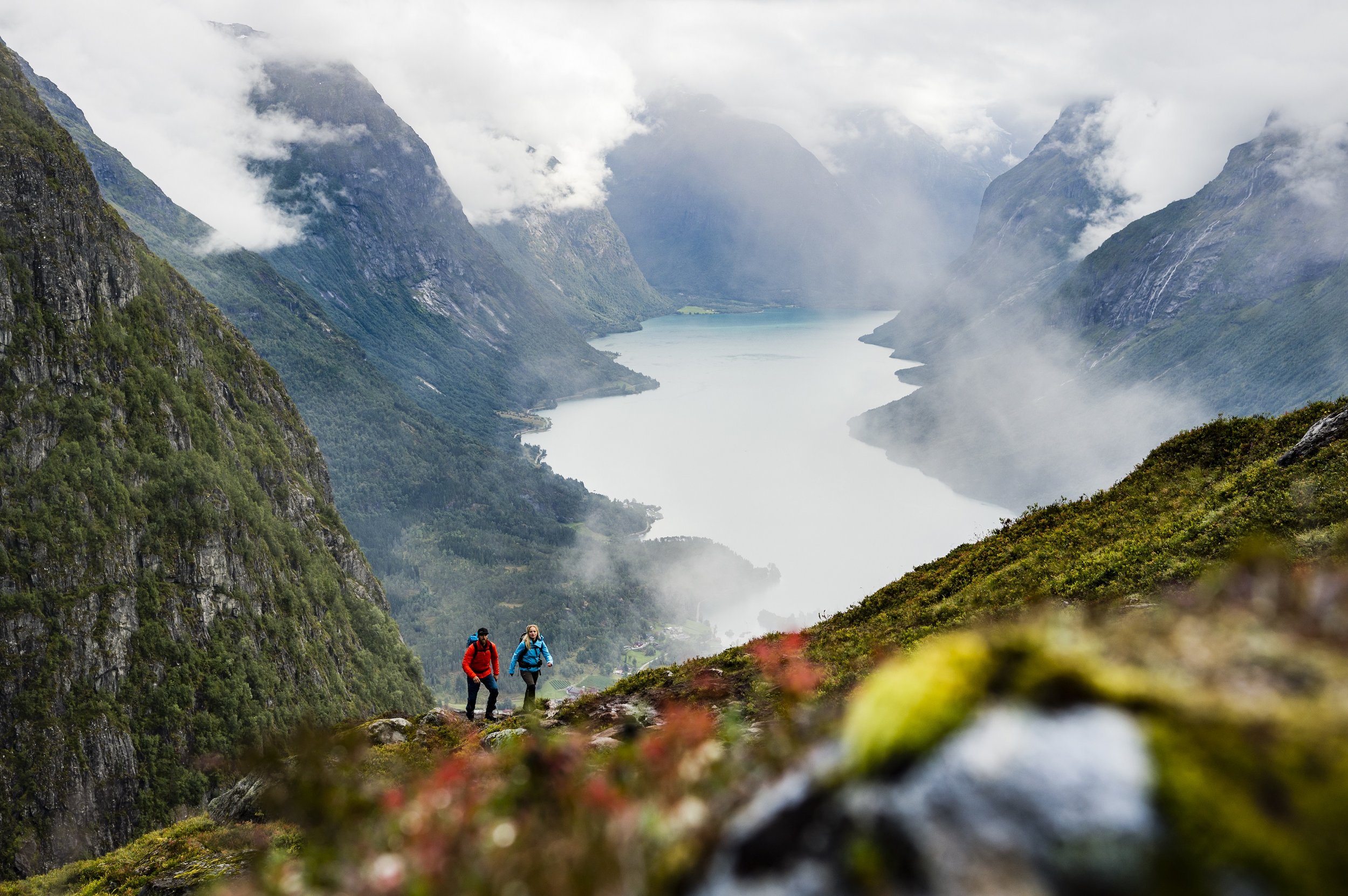  Vandring på Hoven. Foto: Mattias Fredriksson/Fjord Norge 