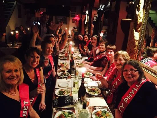 Hen Party in the private function room