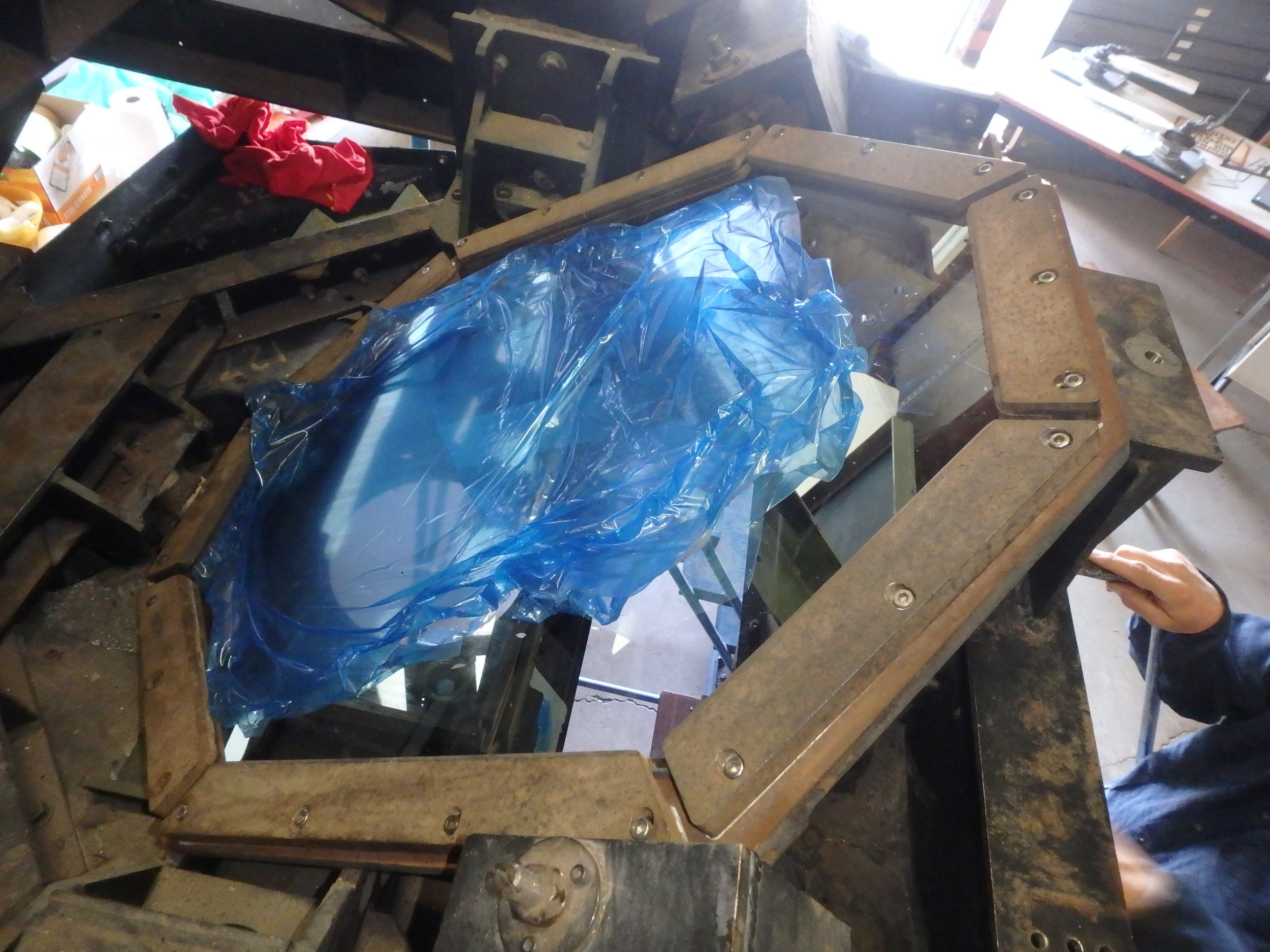 New eyepiece beamsplitter installed 17 May 2018