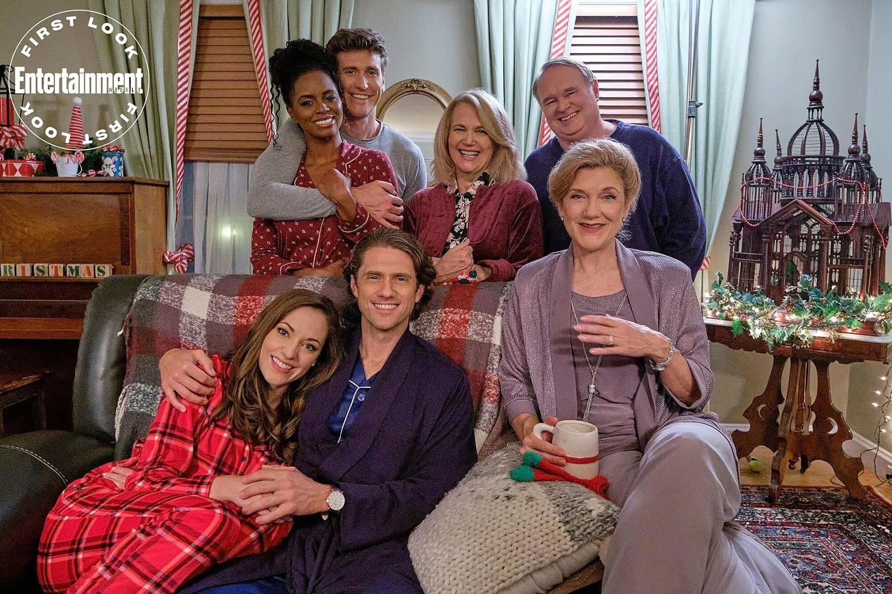  Diane,  One Royal Holiday , Hallmark Channel   (Pictured with Laura Osnes, Aaron Tveit, Victoria Clark, Krystal Joy Brown, Tom McGowan) 