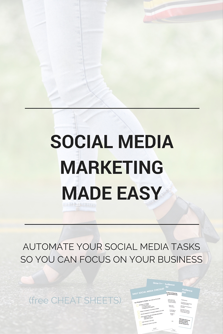 Social media marketing made easy! Automate all of your social media tasks so you can focus on your online business. Rules for Twitter and Pinterest! blissfulbosses.com