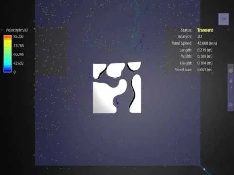 Air Flow Simulation_PARTICLES