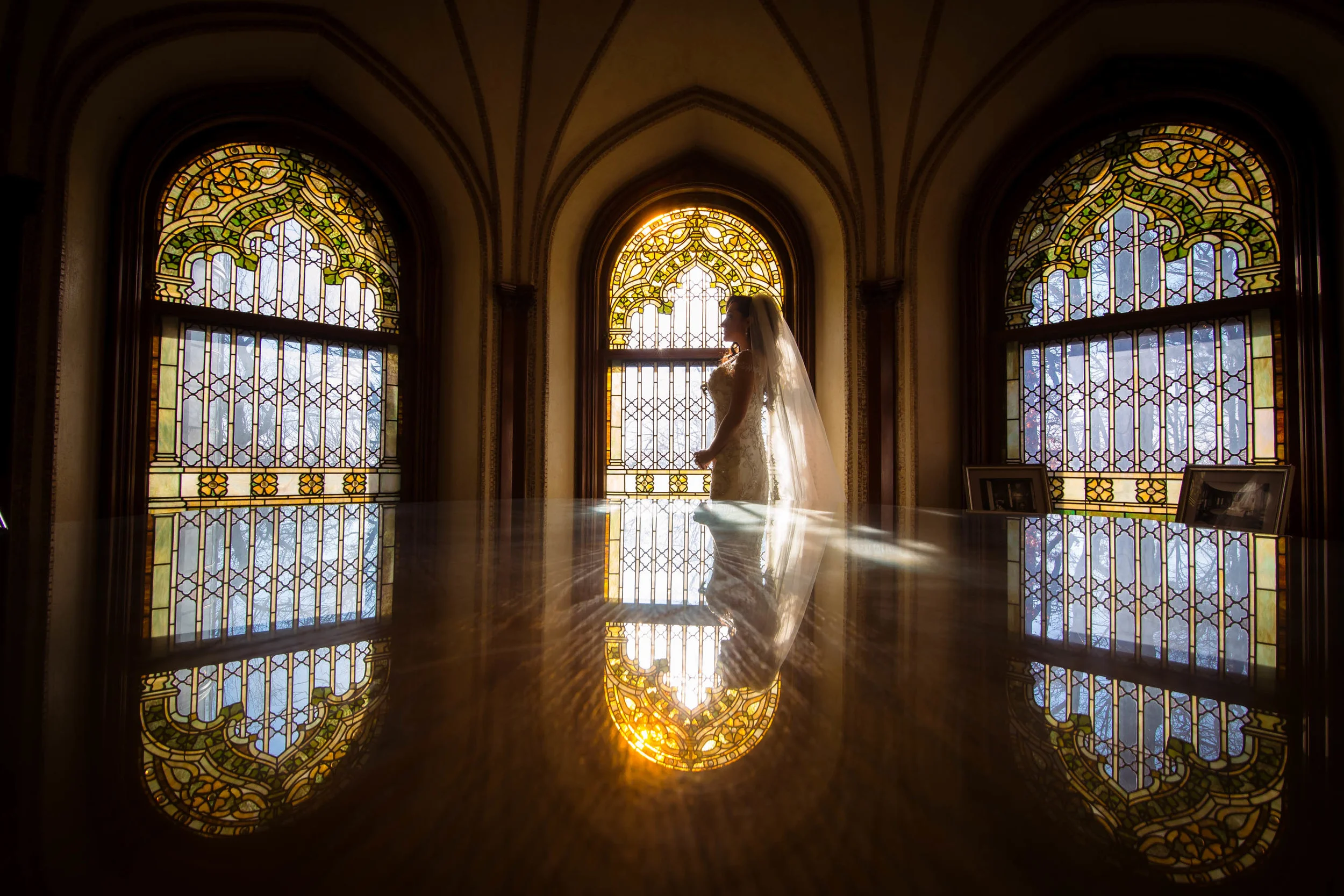 Bridal Portrait at Kip`s Castle