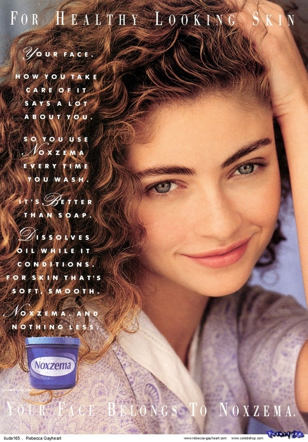  I HATED this ad so much. Desperately wanted her skin.