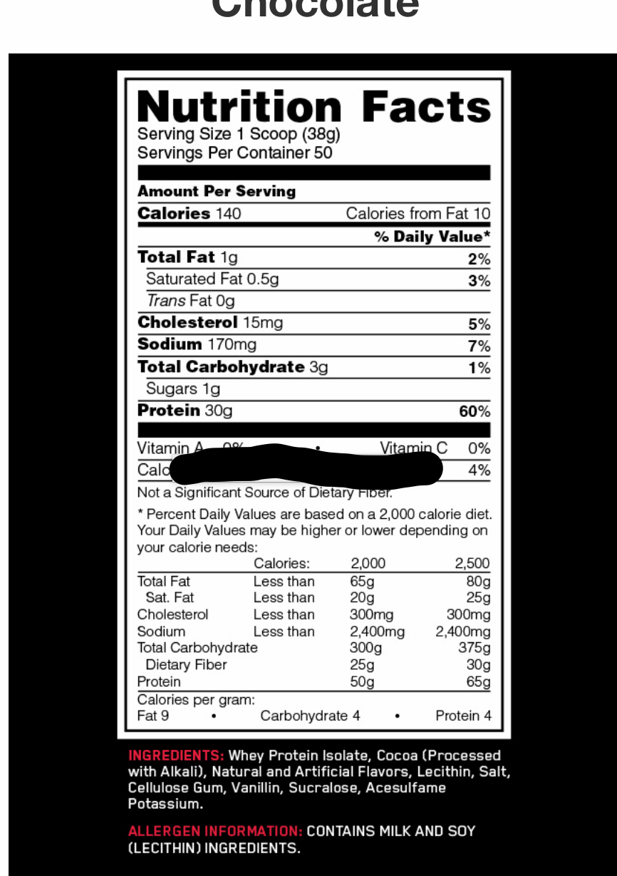 I blacked out the product name listed here, so as not to pick on any one manufacturer.