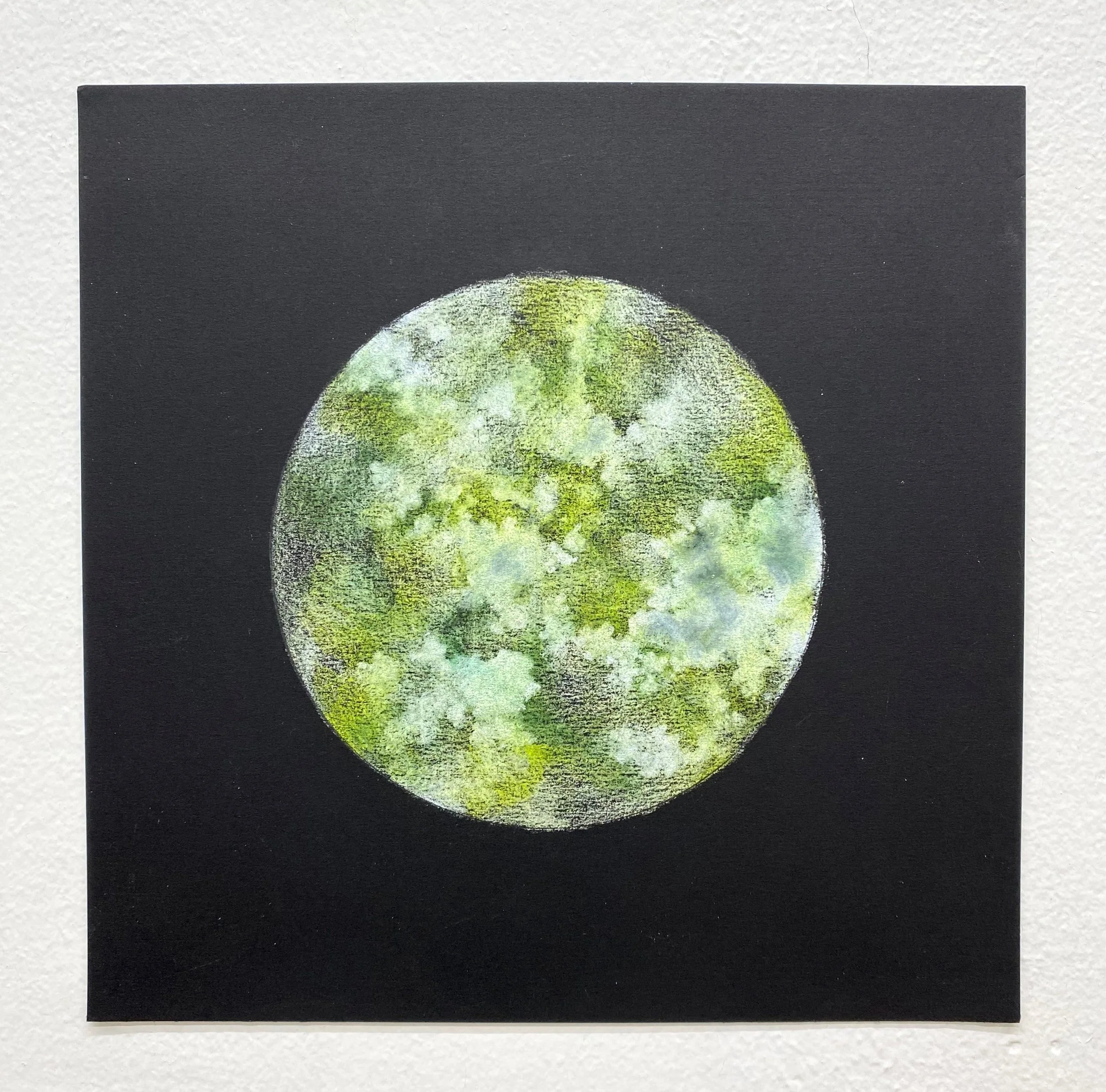  RS009, 2023  Colored pencil on paper  8” x 8”   