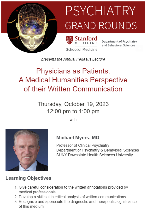 Three experts speak at Grand Rounds