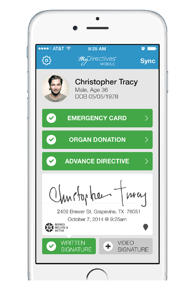 All your emergency information in one place!