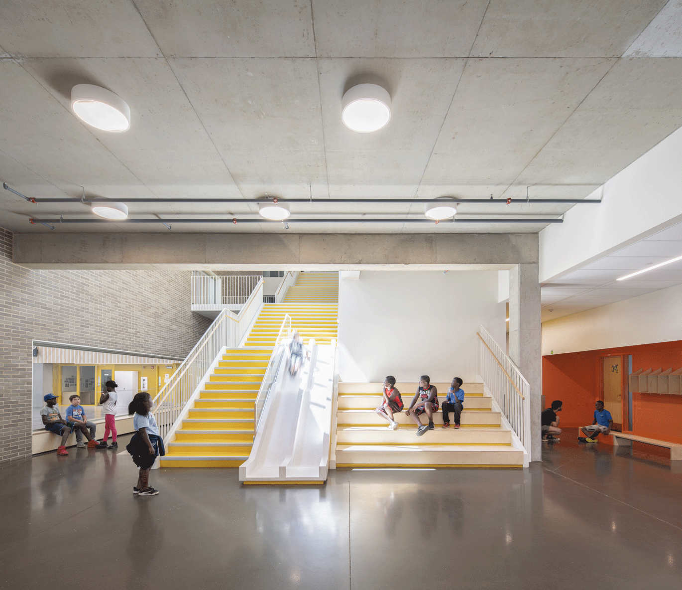  École Sainte-Lucie, Montréal, 2022, ©David Boyer 