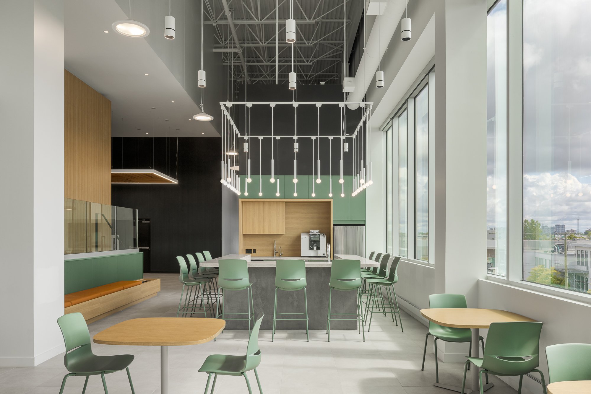  Lumen et Sonepar Canada – Agrandissement, Laval, 2025 Crédit photo : Tarmac 