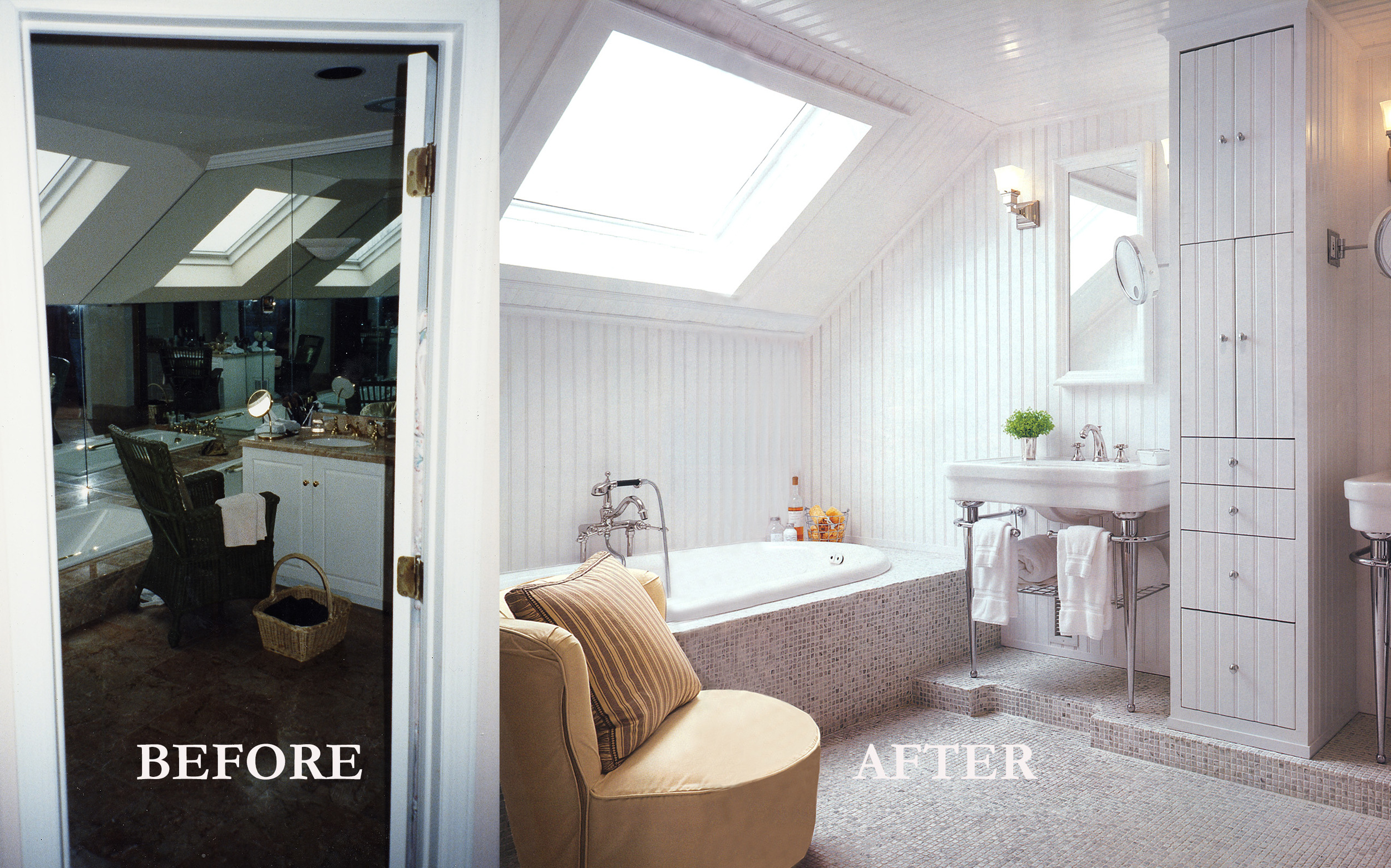 Rod Winterrowd | Before and After | Southampton, NY | Bathroom