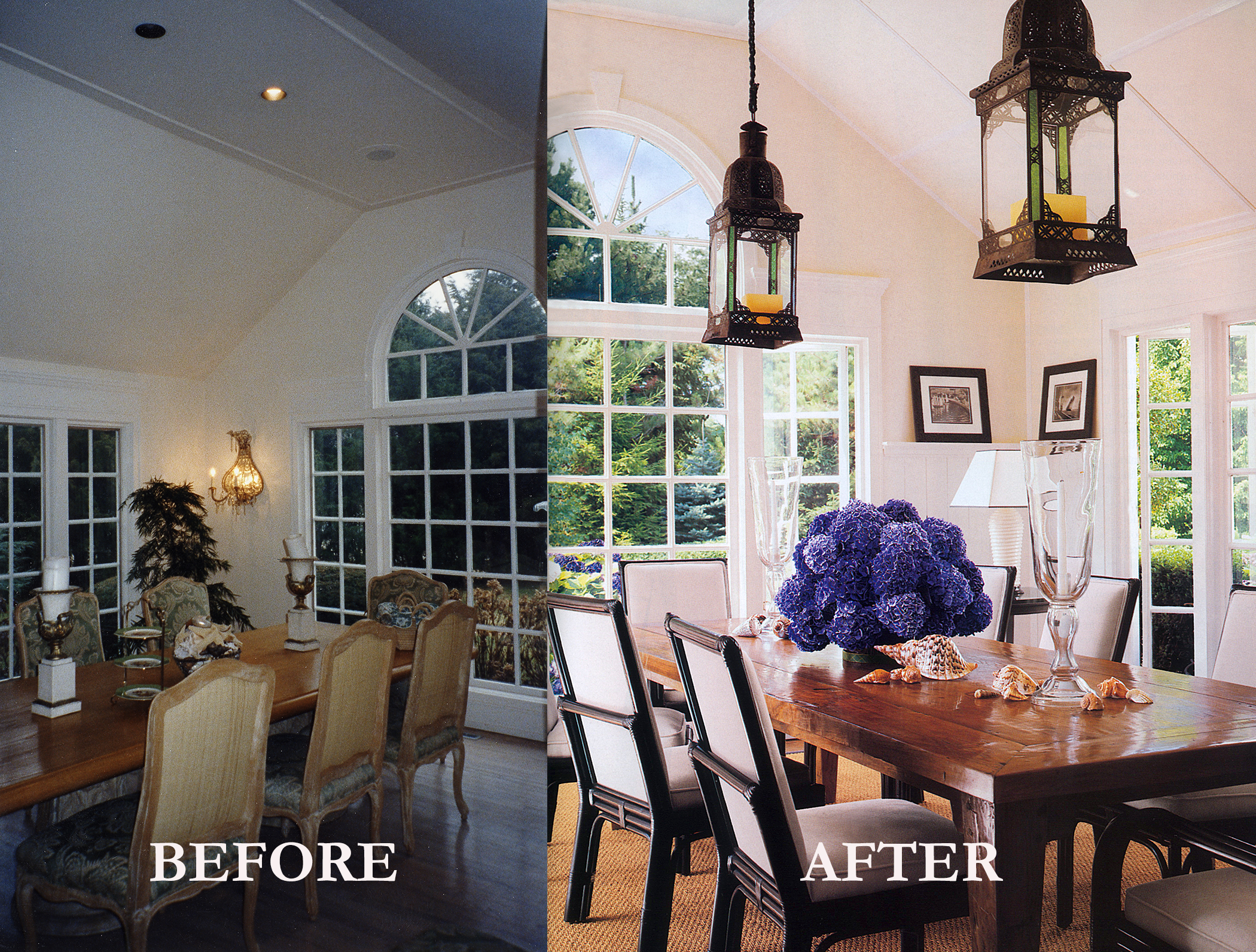 Rod Winterrowd | Before and After | Southampton, NY | Dining Room