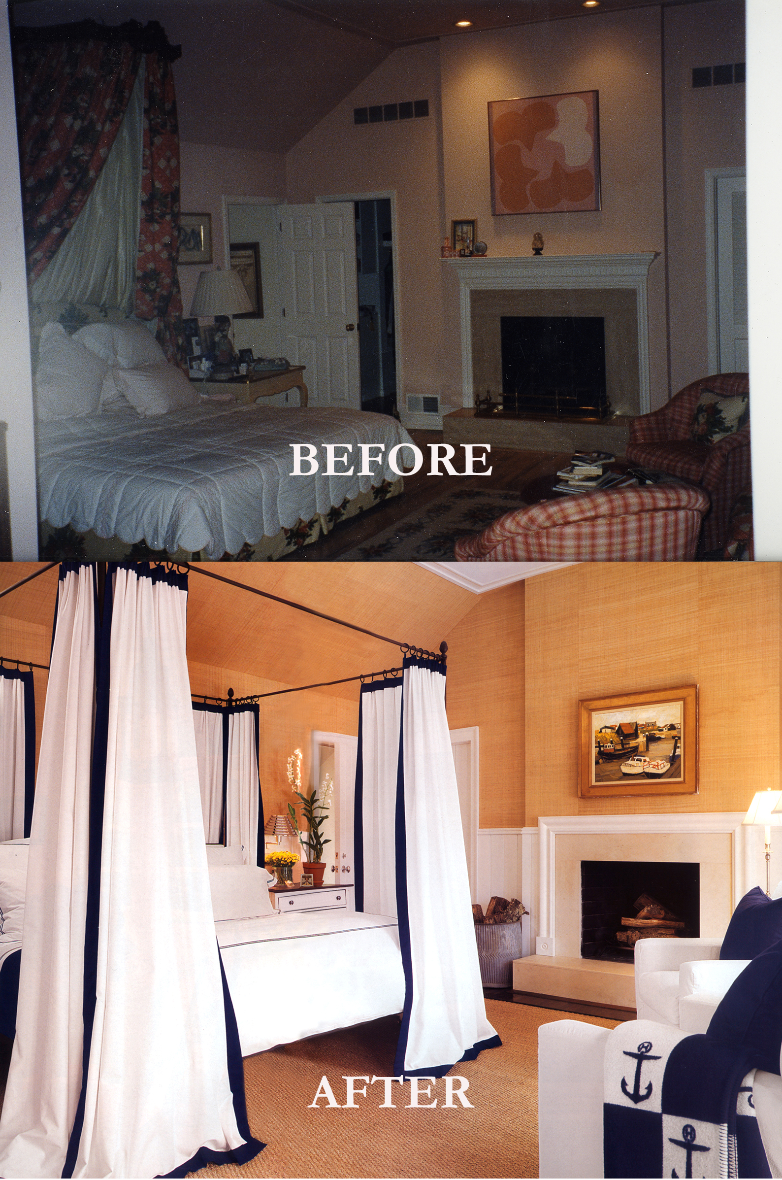 Rod Winterrowd | Before and After | Southampton, NY | Master Bedroom