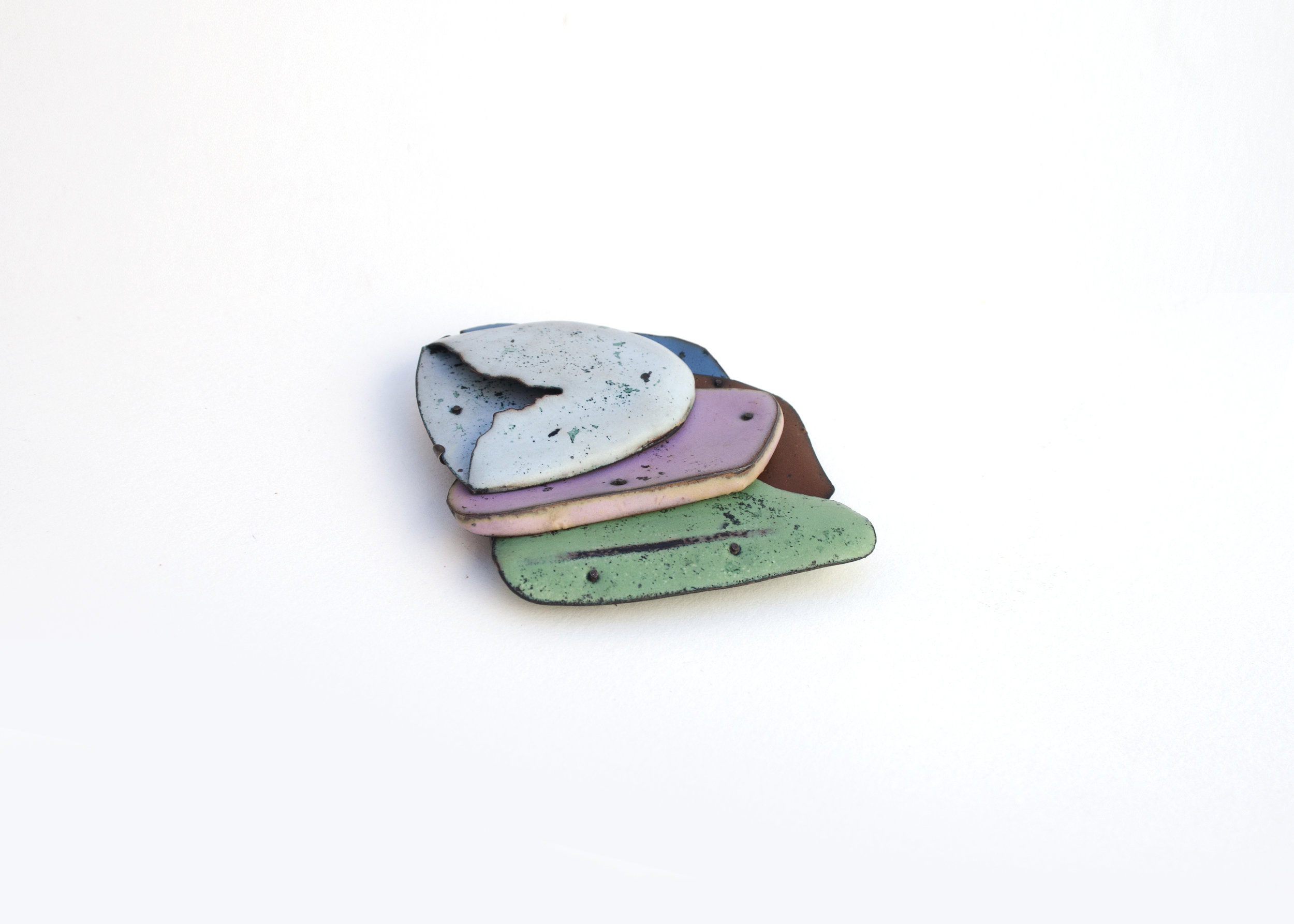 Colorscape Brooch 5