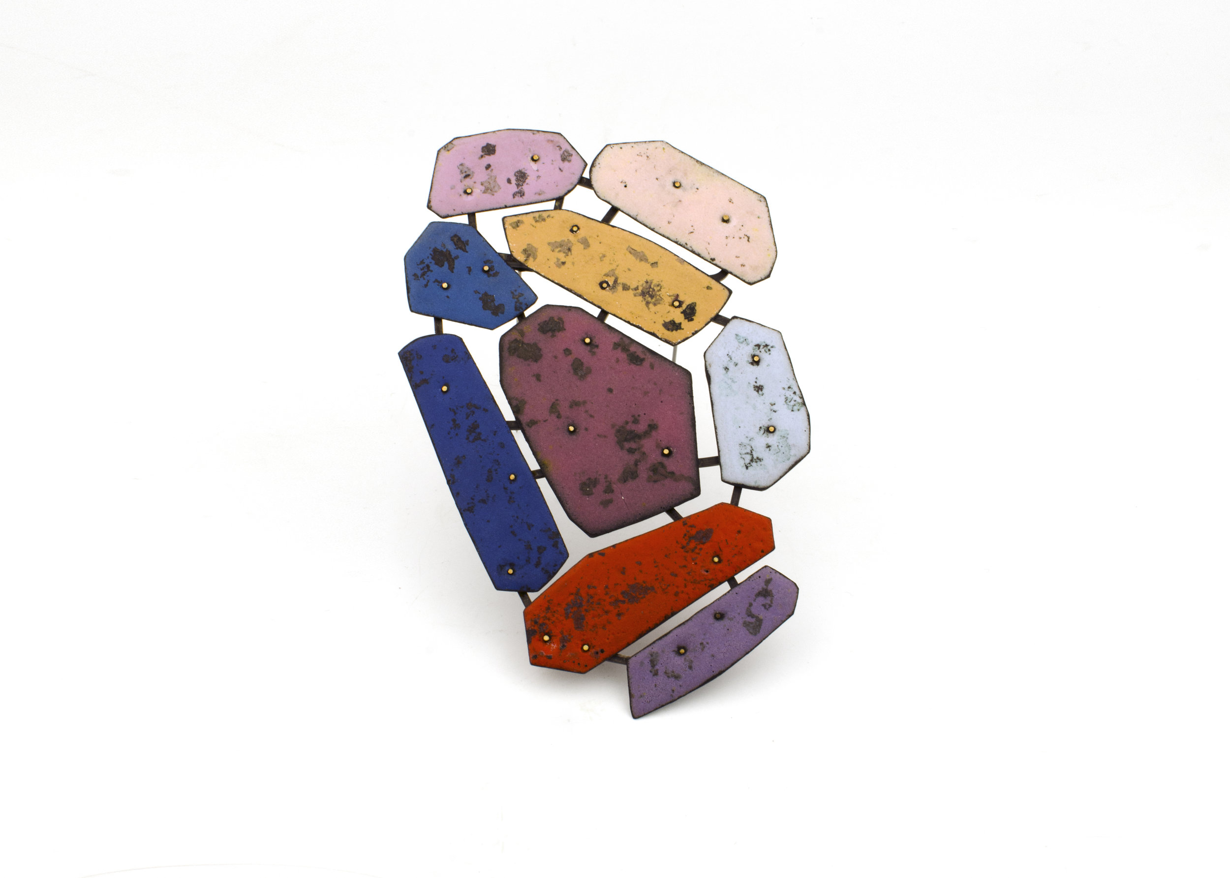 Colorscape Brooch 11