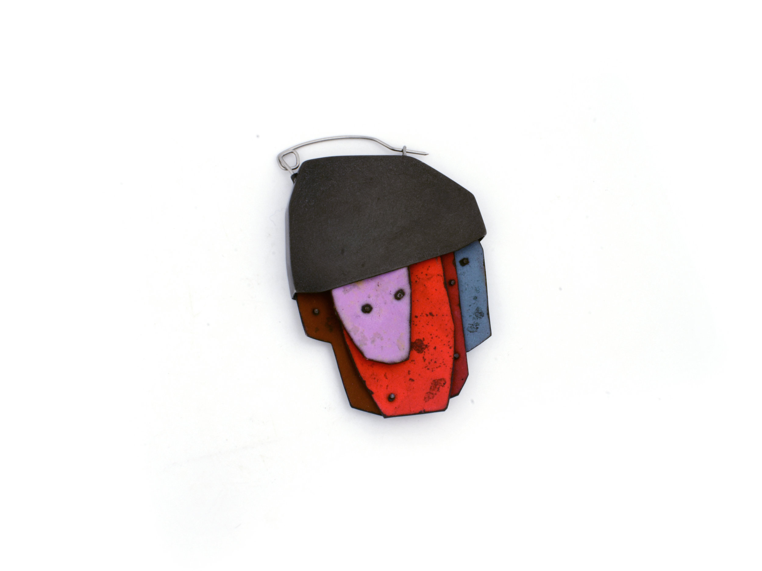 Colorscape Brooch 13