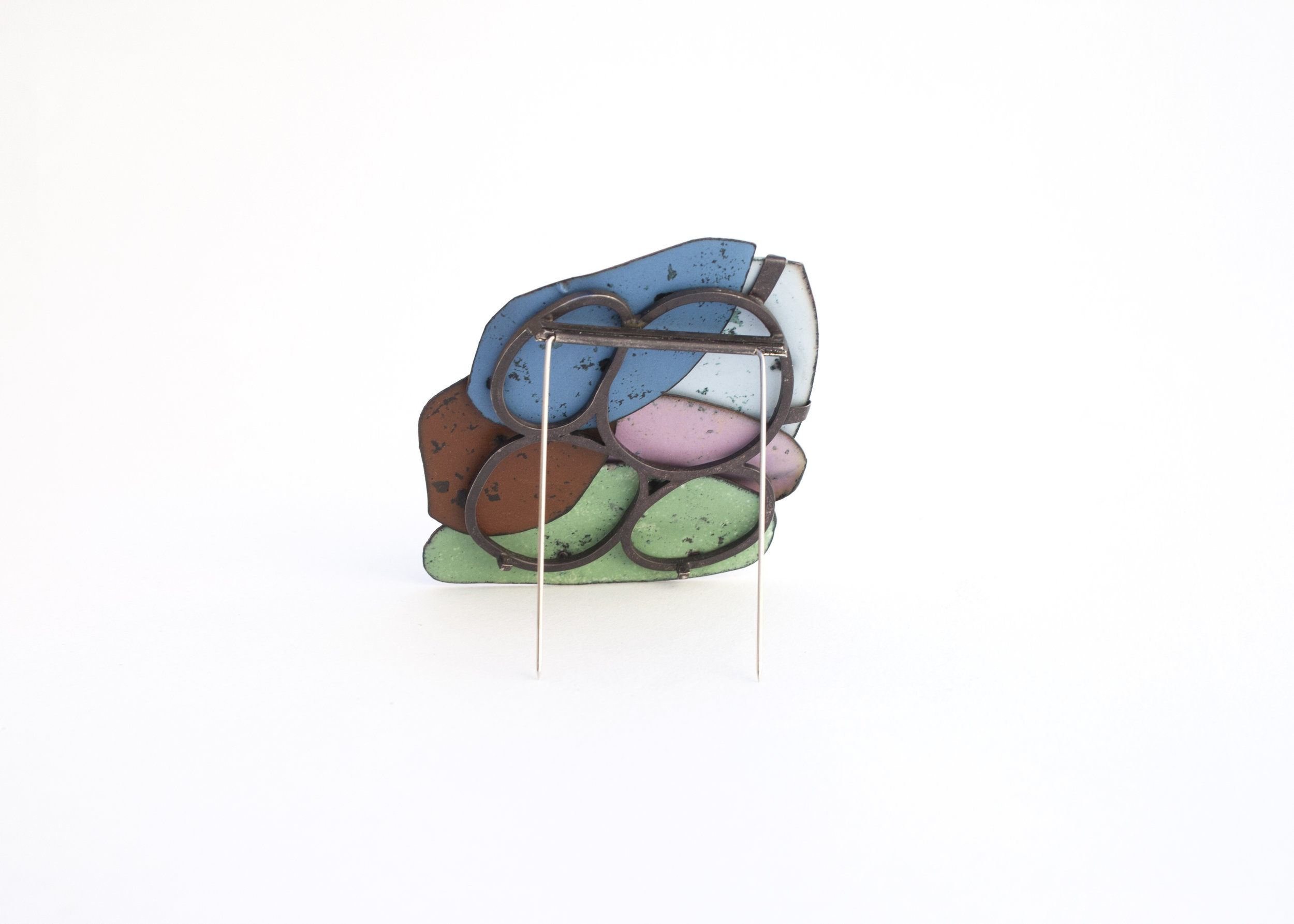 Colorscape Brooch 5