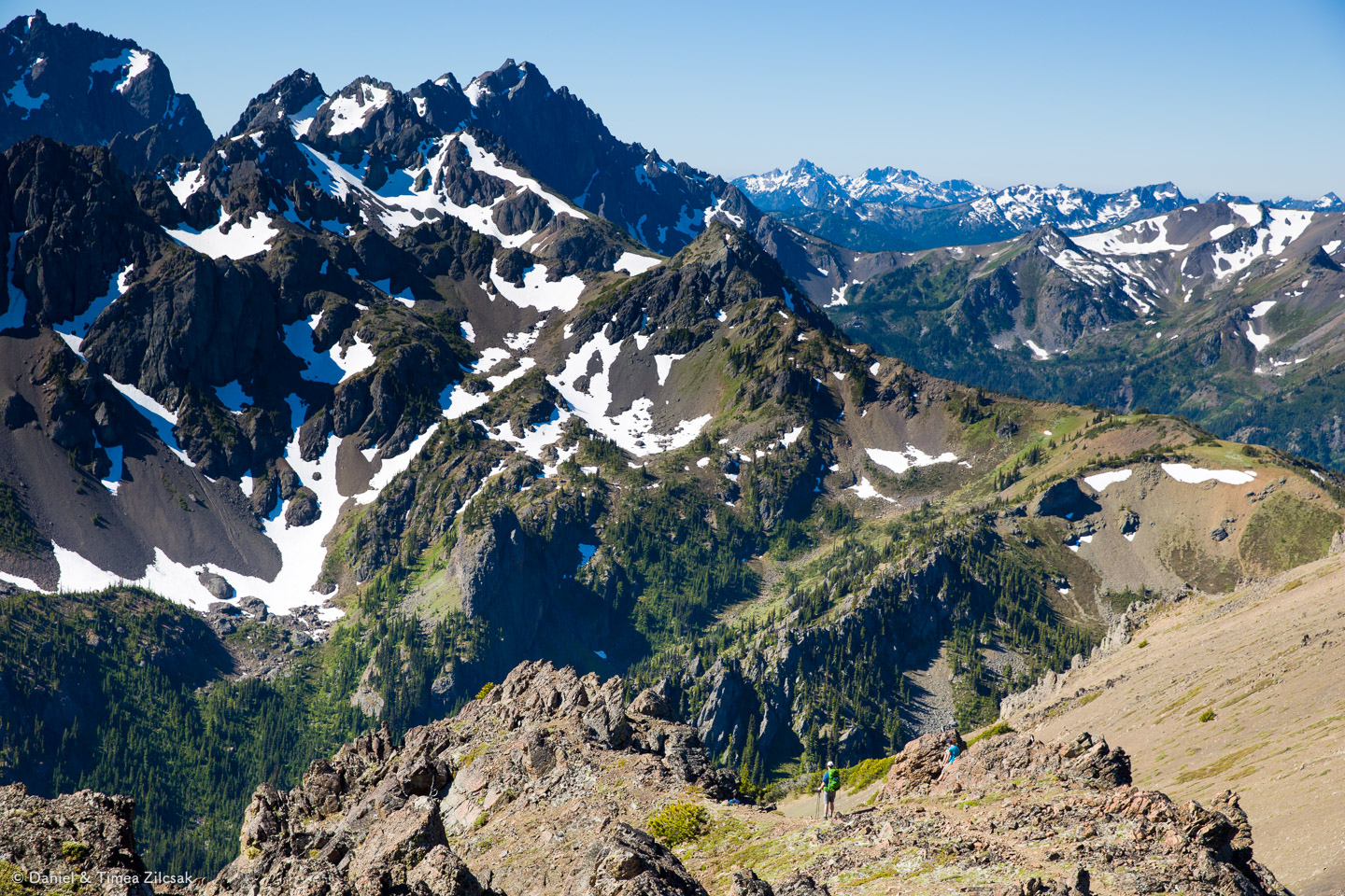 Looking south from Buckhorn Mountain