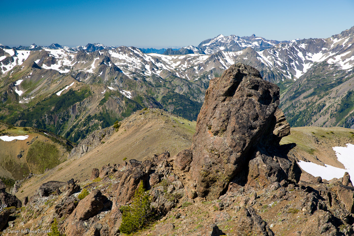 Looking southeast from Buckhorn Mountain