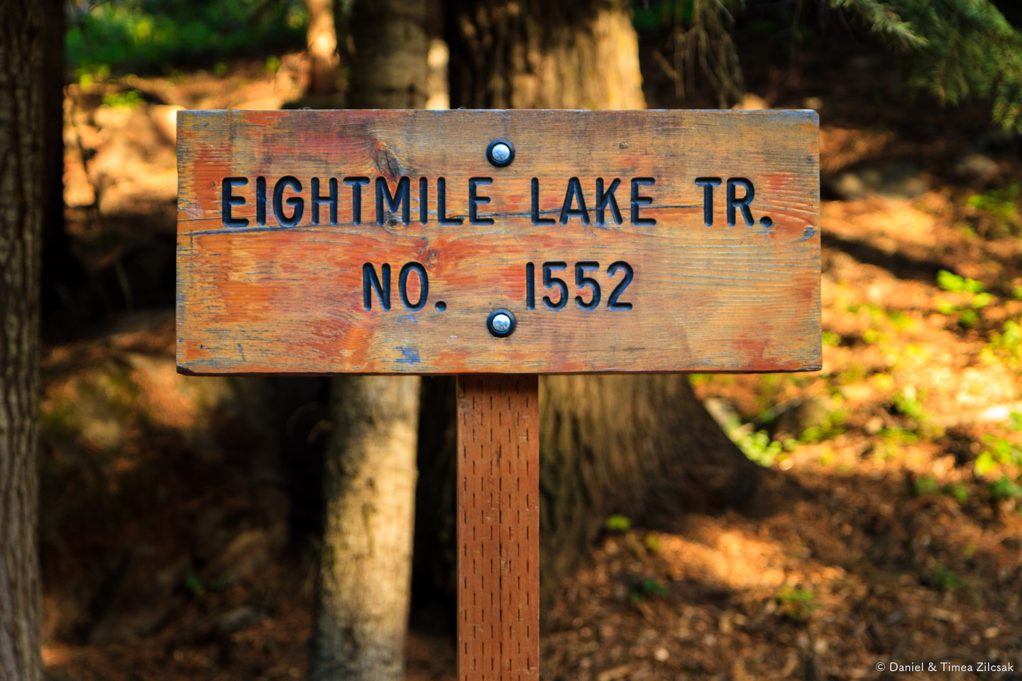 Enchantments' Eightmile Lake trail head