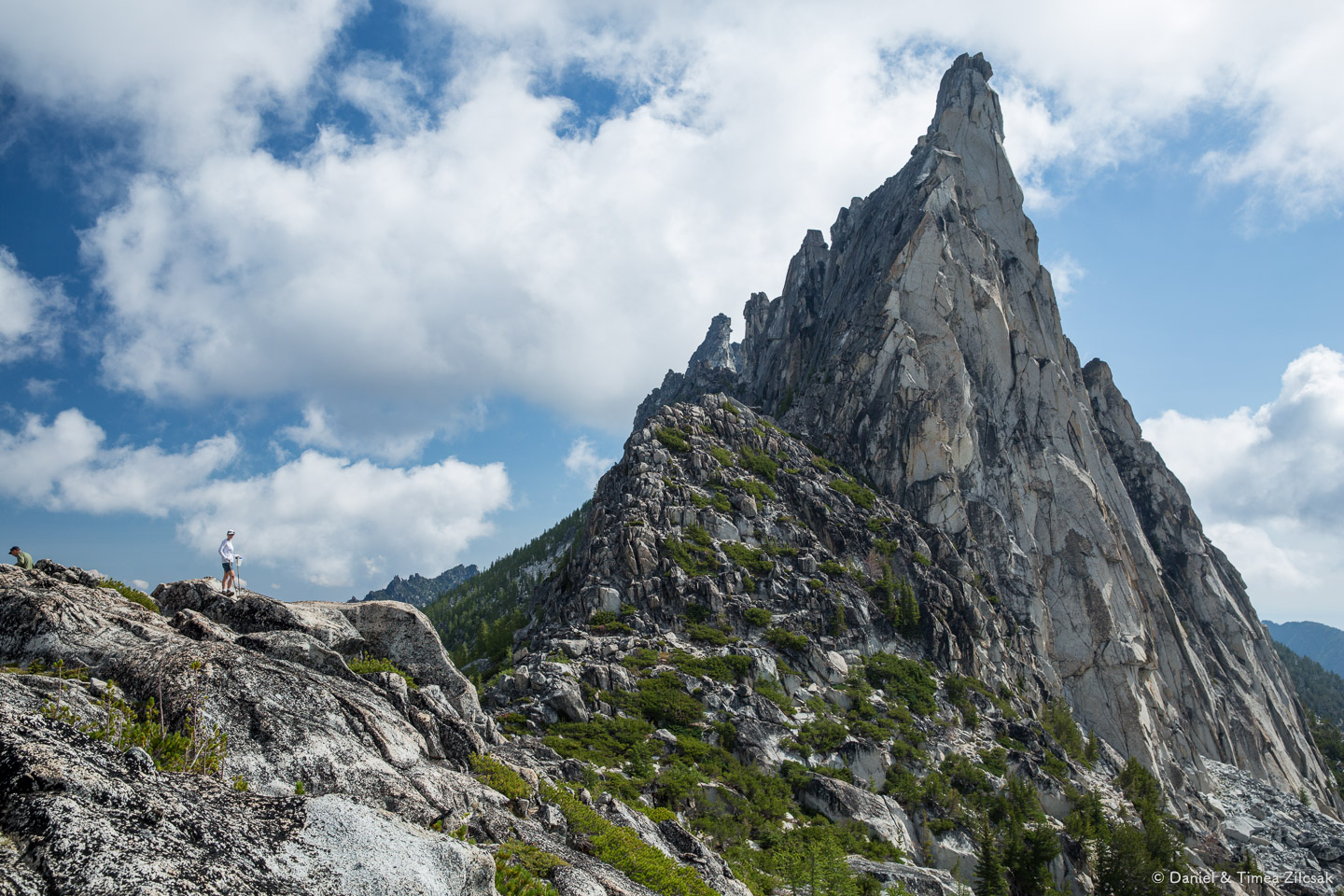 Prusik Peak from Prusik Pass- Backpacking the Core Enchantments Zone