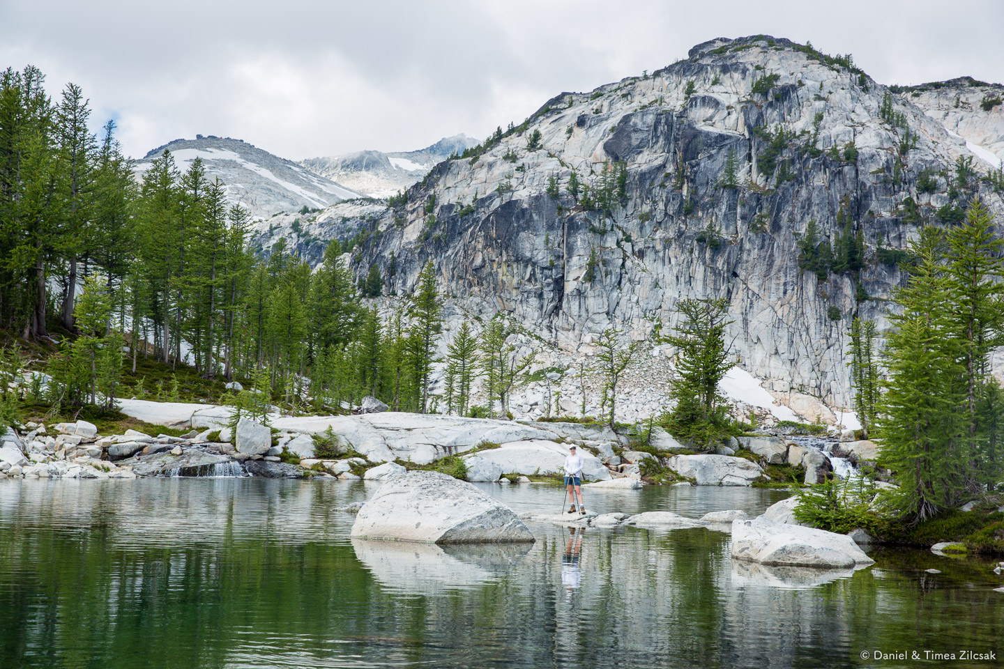 A small tarn downstream from Perfection Lake, backpacking The Enchantments- 9Z4A3063 © Zilcsak.jpg