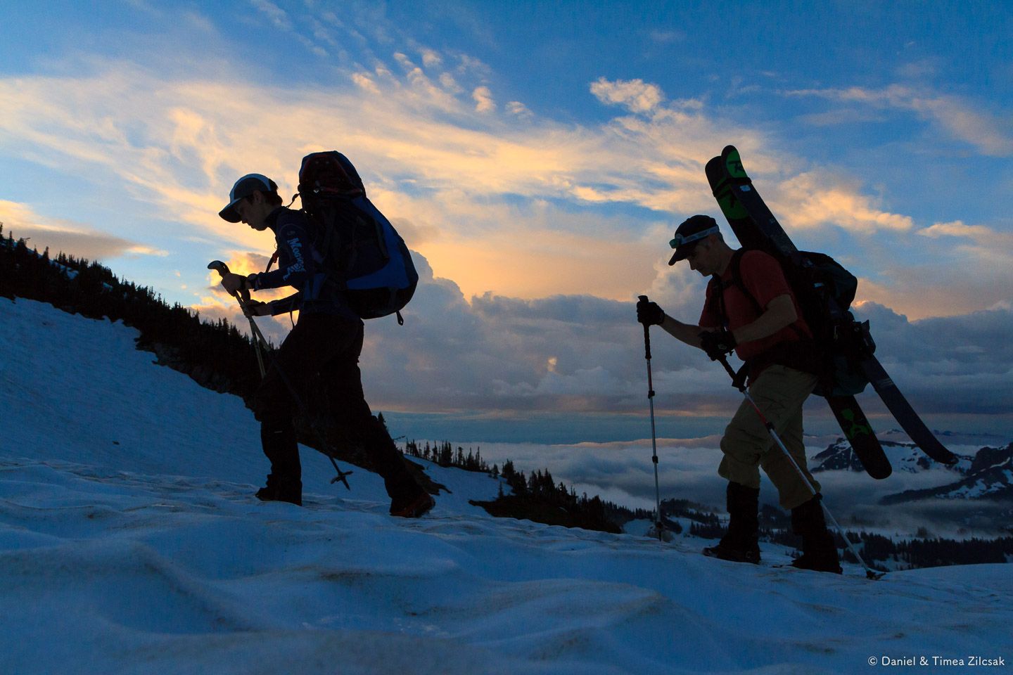 Hiking to Camp Muir on Skyline Trail right below Panorama Point, Mount Rainier Natioal Park- IMG_1271 © Zilcsak.jpg