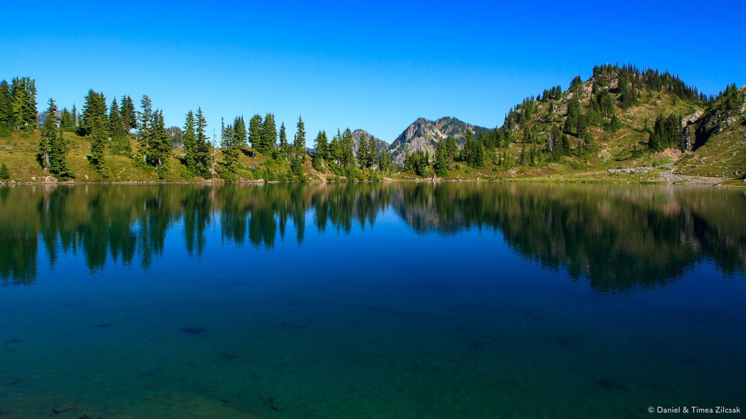 Lunch Lake, part of the Seven Lakes