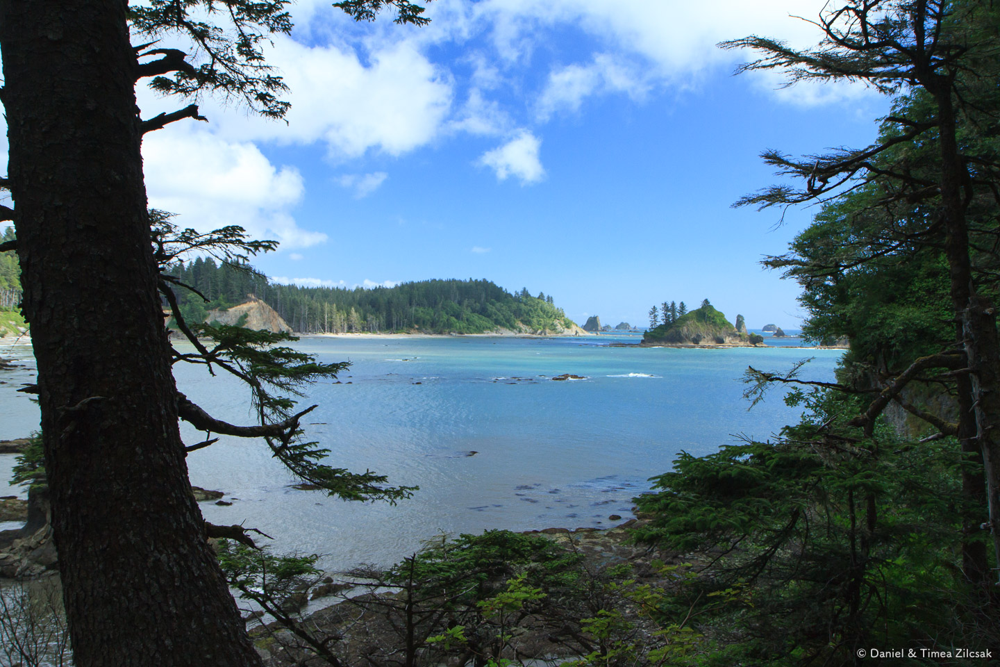 Making our way around Taylor Point - Backpacking the South Coast Wilderness Trail, Olympic National Park